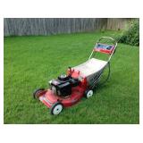 Toro bagger mower, runs, needs work.