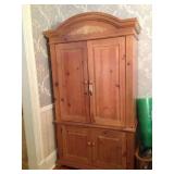TV armoire, used for storage, perfect as a mini-bar.