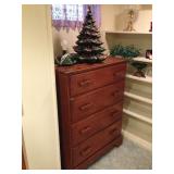 One of a pair of small chests.