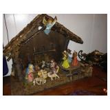 Nativity set.