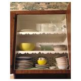 Contents of cabinets are for sale.