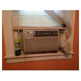 One of two working window air conditioners