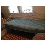 White metal daybed