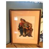 Norman Rockwell print.