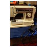 Singer sewing machine.