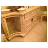 Sideboard with interesting curved side doors.