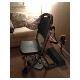 Exercise chair.
