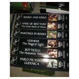 Art history VHS set.
