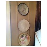Heirloom decorative plates.