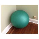 Exercise ball.