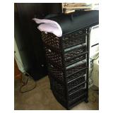 Small drawer unit on castors.