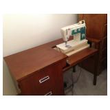 Singer sewing machine table