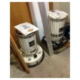 Kerosene heaters with original paperwork