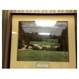 Golf art, one of several