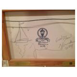 Thomas Kinkade autograph.