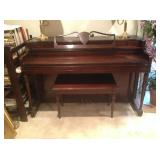 Story & Clark piano, recently tuned.