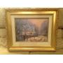 Limited edition Thomas Kinkade lithograph, signed on the back.