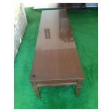 mid-century modern coffee table.