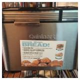 Cuisinart bread machine, used once.