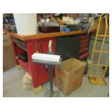 Workbench with storage