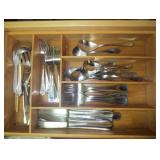 Stainless steel flatware