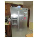 LG stainless steel fridge