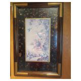 Asian print, one of two