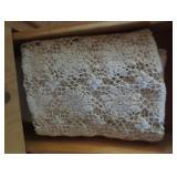 Handmade irish lace tablecloth