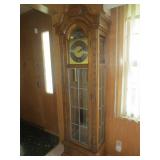 Colonial grandfather clock