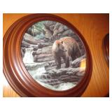 Wildlife collector plate
