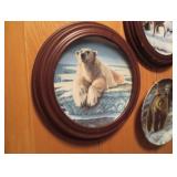 Wildlife collector plate