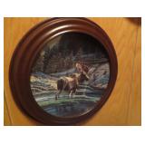Wildlife collector plate