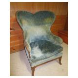 Wing chair for reupholstery