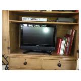 Armoire with TV