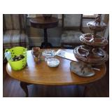 Coffee table, Monkey pod, drawer pulls