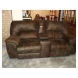Love seat or couch or theater chairs with cup holders