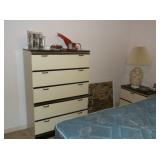 Chest of drawers and matching night stand