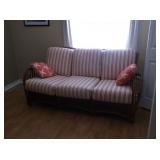 Rattan couch
