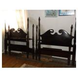 Vintage twin bed frames