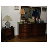 Vintage dresser and night stand
