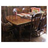 dining table + chairs