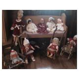  church pew / dolls