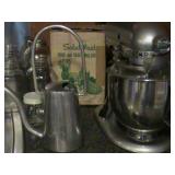 Kitchen aid mixer saladmaster & pewter water can