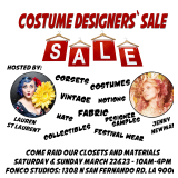 Costume Designers' Sale