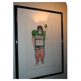 John Lawrence Doyle, Signed (In Pencil) Limited Edition Lithograph, "The Gambler" Series