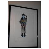 John Lawrence Doyle, Signed (In Pencil) Limited Edition Lithograph, "The Gambler" Series