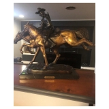 Wounded Bunkie by Frederic Remington