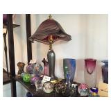 Herb A Thomas Iridescent Lamp