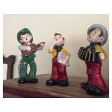 Ceramic cowboy figurines 