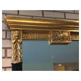 Beautiful large gold gilt mirror